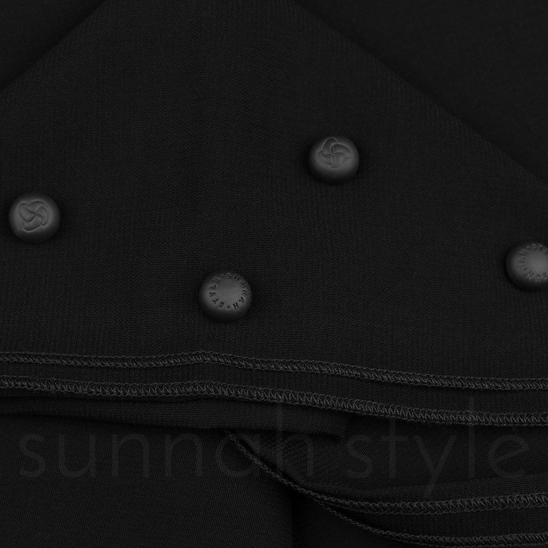 Sunnah Style Esteem Wearable Hijab Magnets Matte Black